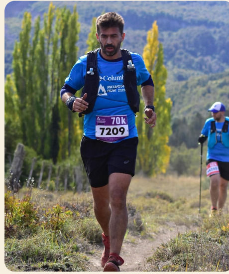 Sebastián Jasinsky trail running